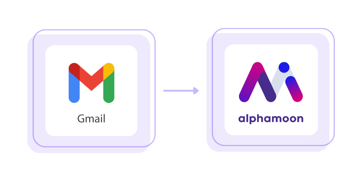 integrate alphamoon with gmail